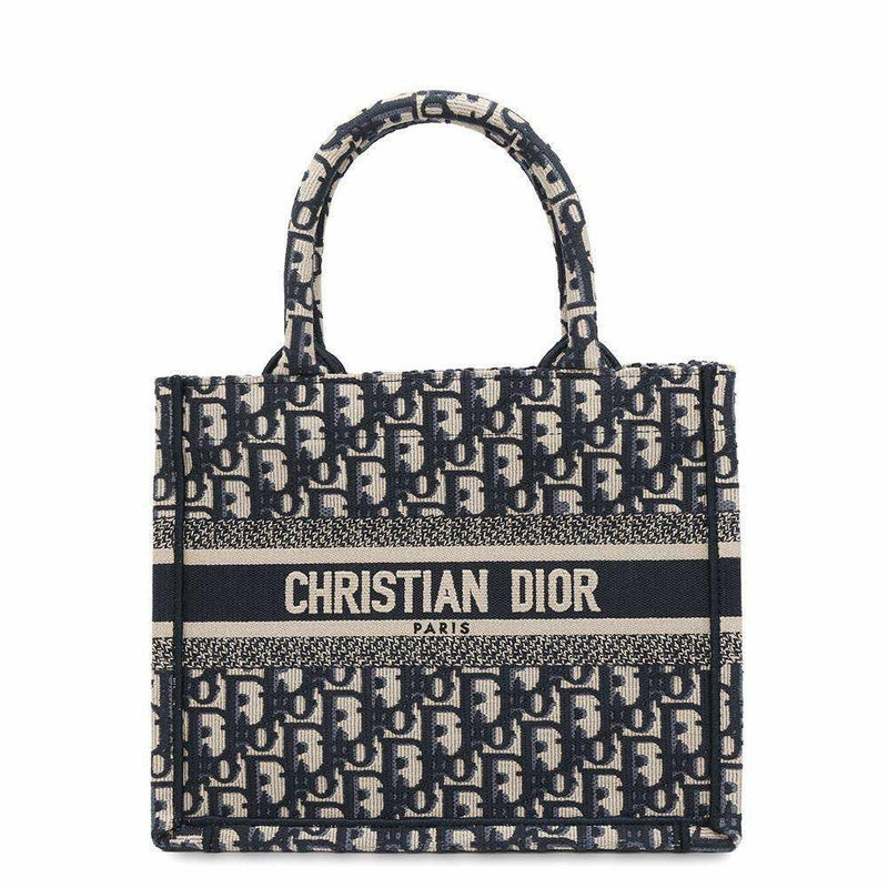クリスチャン・ディオール トートバッグ オブリーク ブックトート スモール キャンバス M1265ZRIW トロッター
