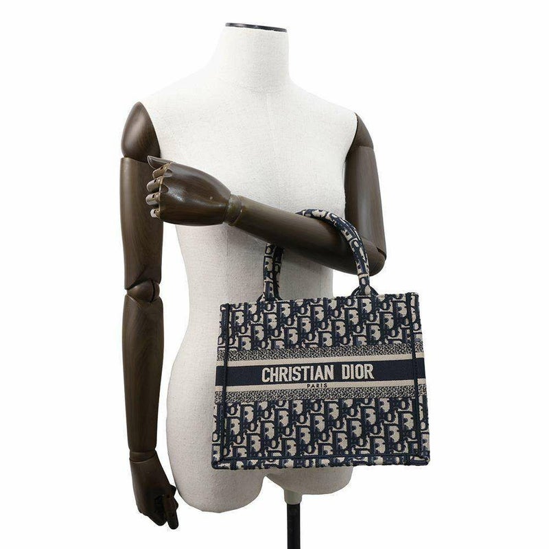 クリスチャン・ディオール トートバッグ オブリーク ブックトート スモール キャンバス M1265ZRIW トロッター
