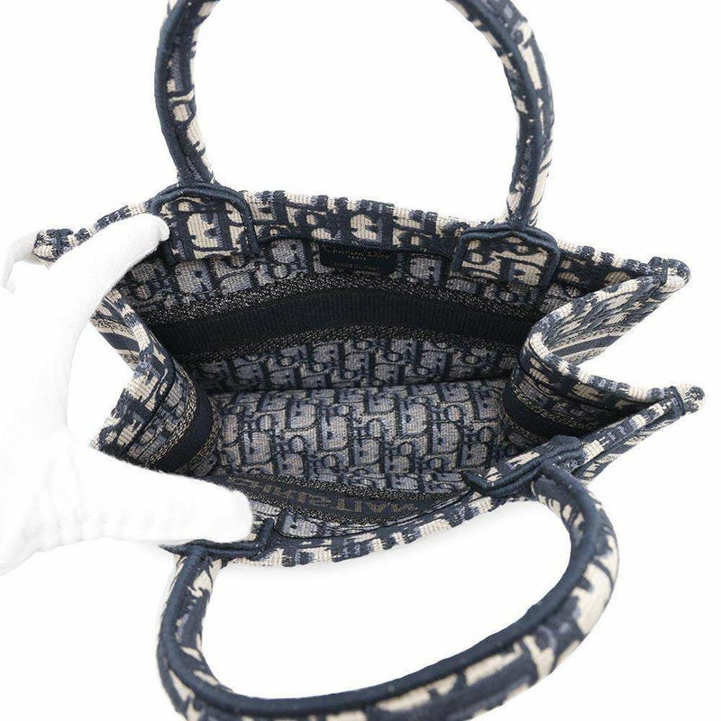 クリスチャン・ディオール トートバッグ オブリーク ブックトート スモール キャンバス M1265ZRIW トロッター