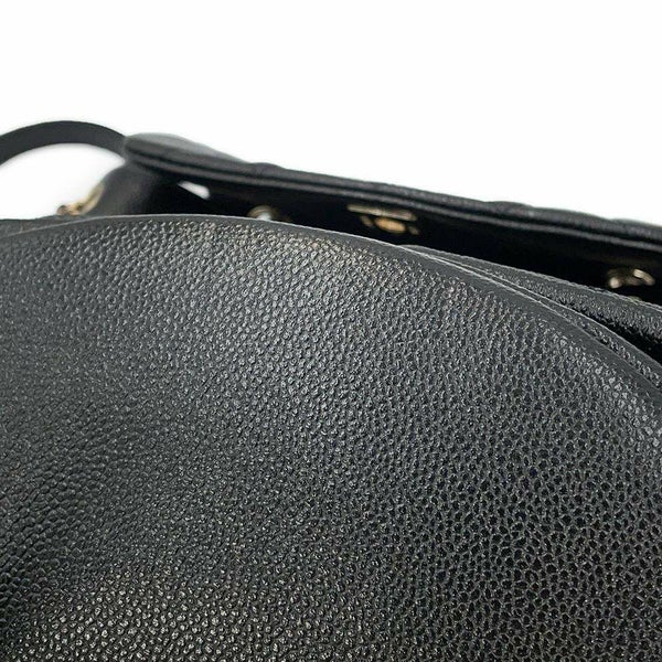 シャネル リュック マトラッセ ココマーク スモール キャビアスキン AS3787 CHANEL バックパック 黒