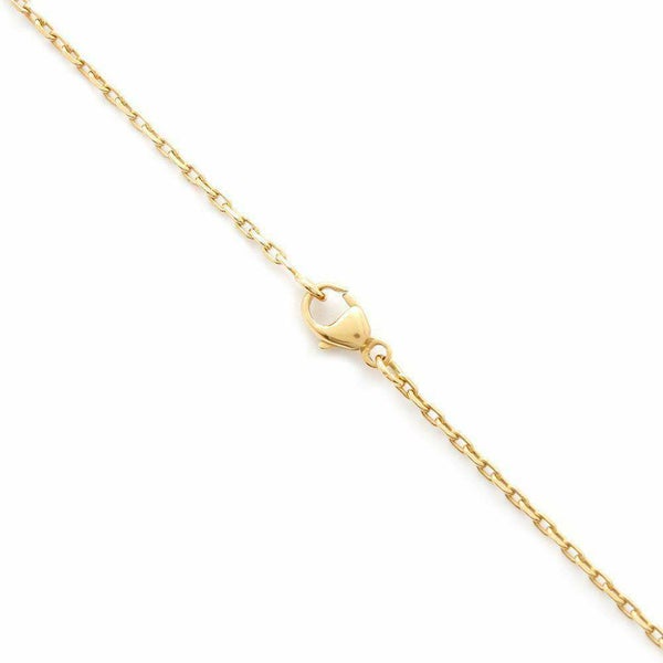 エルメス ネックレス ミニ・ポップアッシュ ブラック/ゴールド金具 HERMES アクセサリー 黒