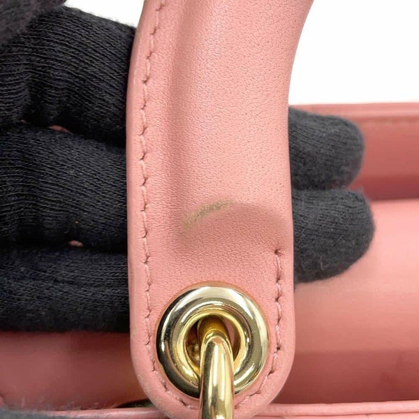 ディオール ハンドバッグ マイレディディオール カナージュ ラムスキン スモール M05320CAL 2way