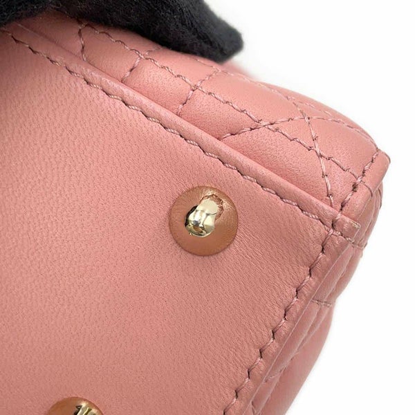 ディオール ハンドバッグ マイレディディオール カナージュ ラムスキン スモール M05320CAL 2way