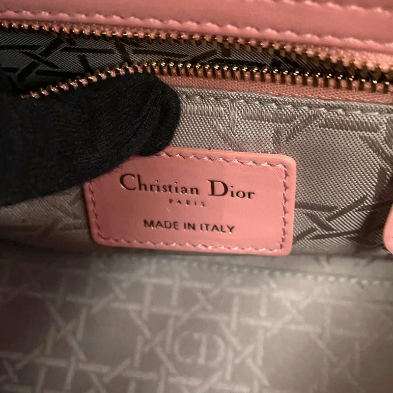 ディオール ハンドバッグ マイレディディオール カナージュ ラムスキン スモール M05320CAL 2way