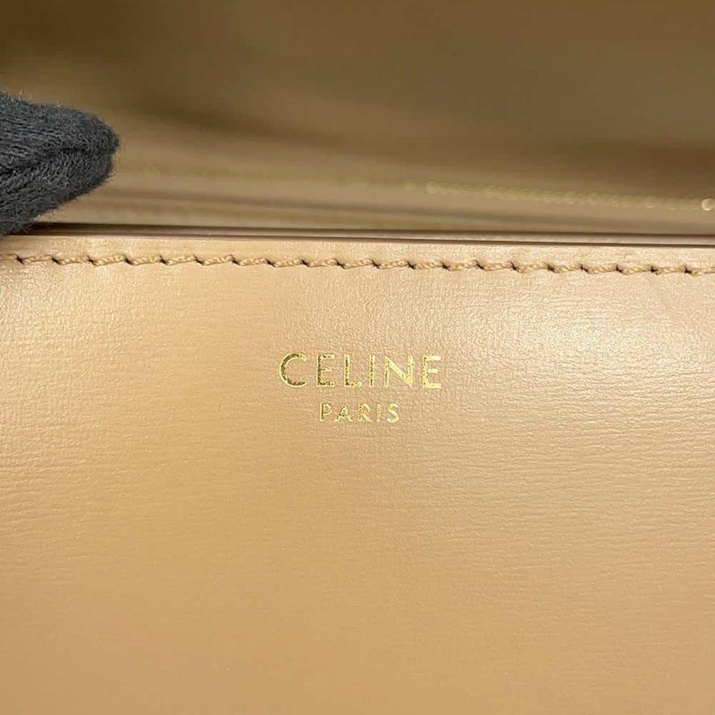 セリーヌ ショルダーバッグ クラシック ボックス ミディアム ボックスカーフレザー 164173 CELINE