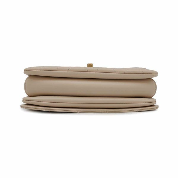 シャネル ハンドバッグ ココマーク マトラッセ トップハンドル ラムスキン AS0626 CHANEL 2way