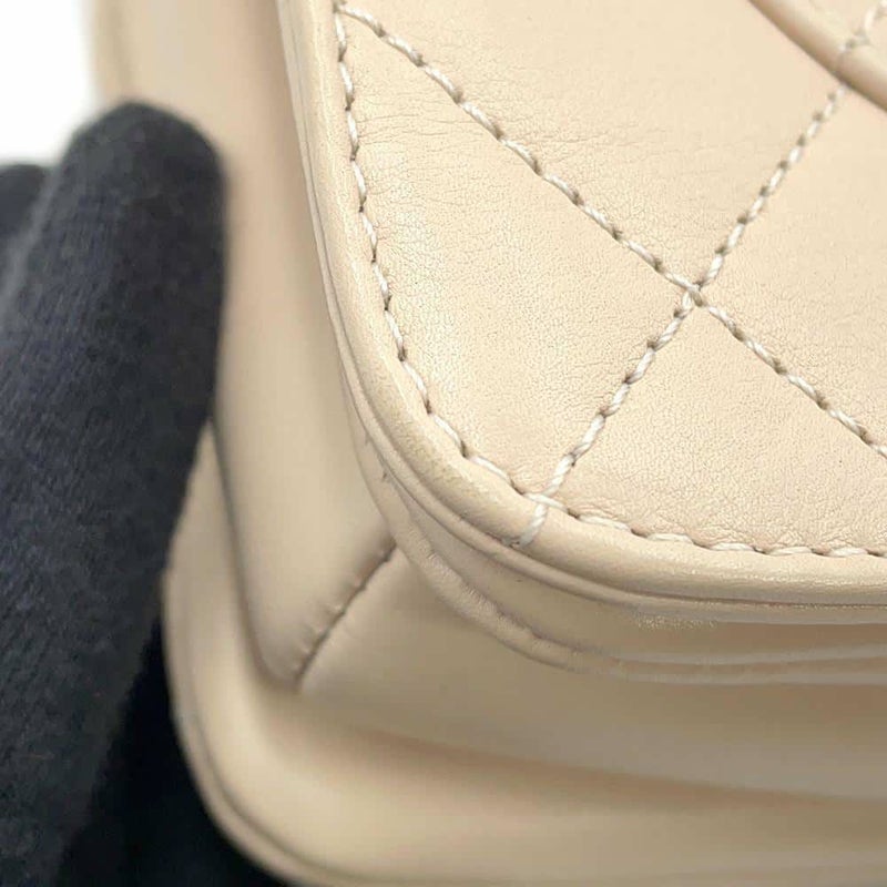 シャネル ハンドバッグ ココマーク マトラッセ トップハンドル ラムスキン AS0626 CHANEL 2way