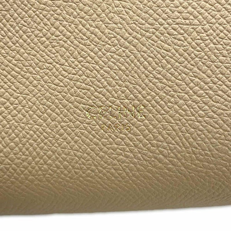 セリーヌ ハンドバッグ ベルトバッグ マイクロ カーフレザー 189153 CELINE 2way ベージュ