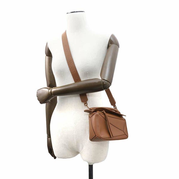 ロエベ ハンドバッグ パズルバッグ ミニ レザー A510U95X58 LOEWE 2way