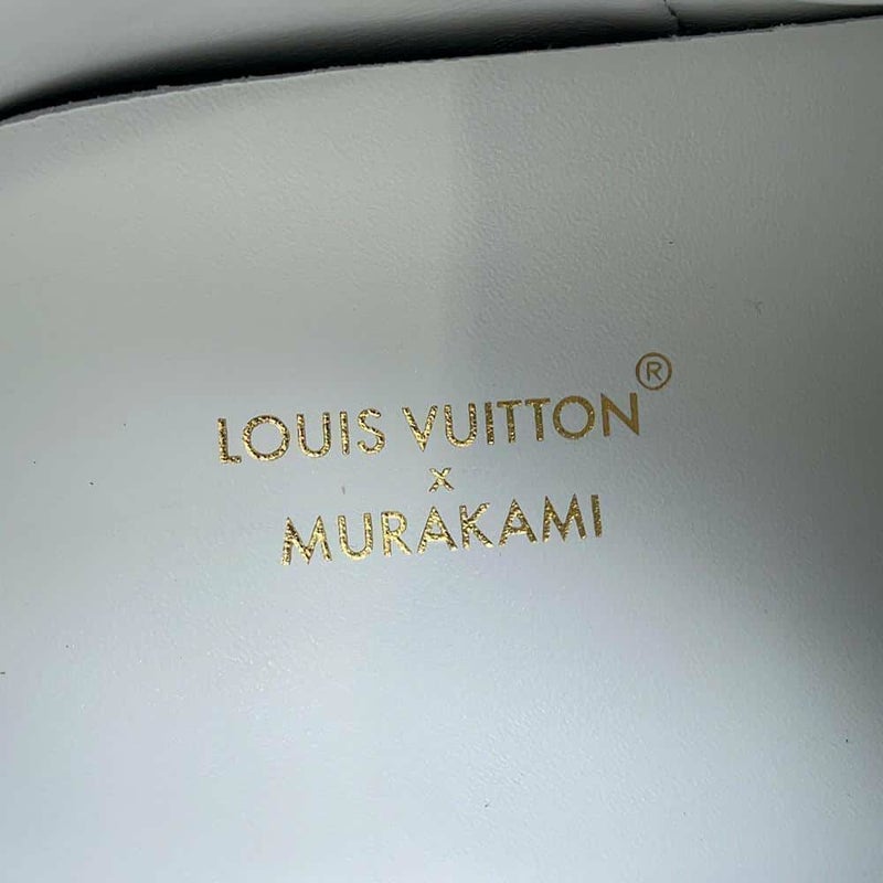 ルイヴィトン スニーカー LV × TM タイムアウト レディースサイズ37 1AGZGR LOUIS VUITTON 靴 白 村上隆 パンダ