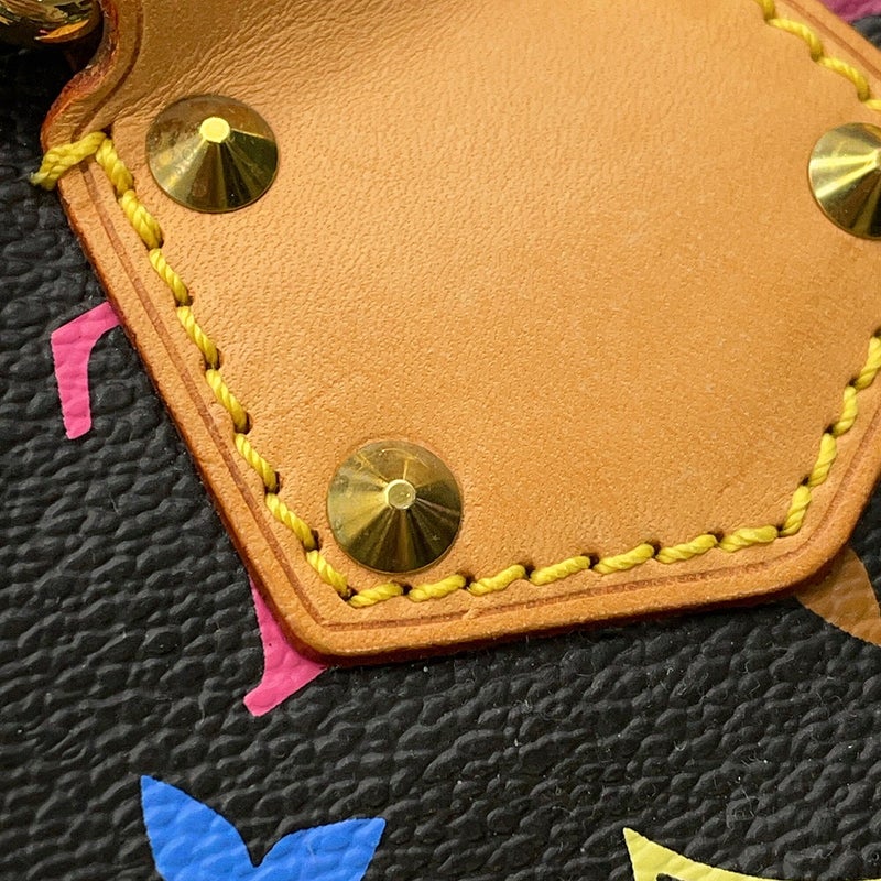 ルイヴィトン ハンドバッグ モノグラム・マルチカラー スピーディ 30 M92642 LOUIS VUITTON ヴィトン バッグ 黒 ブラック