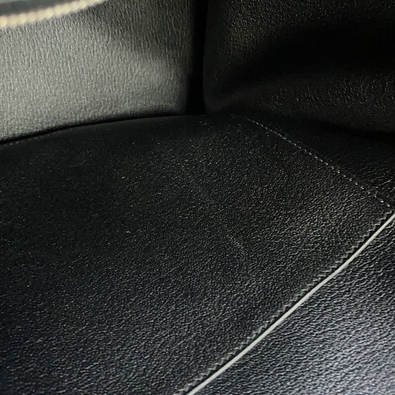 エルメス バーキン40 ブラック/シルバー金具 トゴ X刻印 HERMES Birkin ハンドバッグ 黒