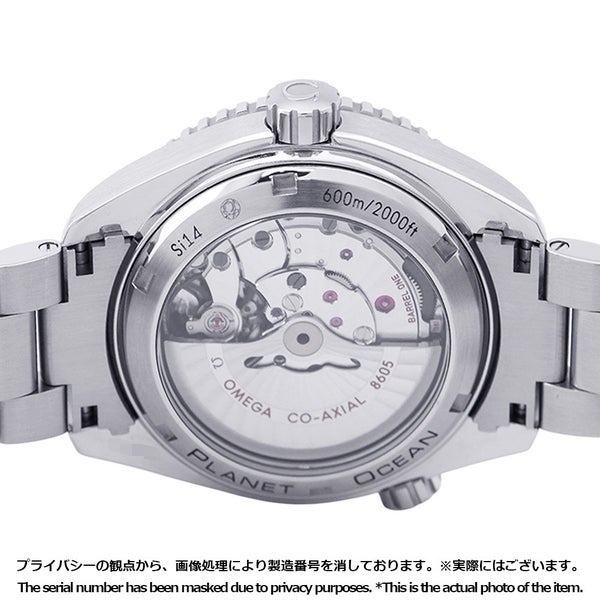 オメガ シーマスター プラネットオーシャンGMT 232.30.44.22.01.002 OMEGA 腕時計 黒文字盤