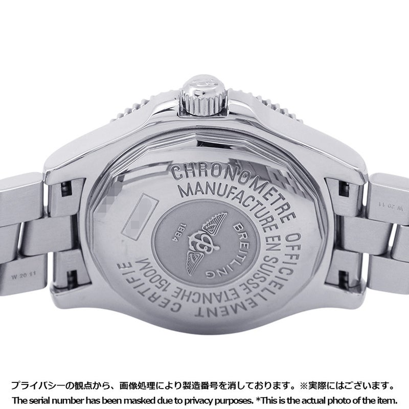 ブライトリング スーパーオーシャン42 A17364 BREITLING 腕時計 黒文字盤