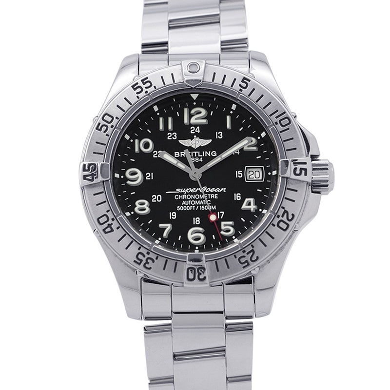 ブライトリング スーパーオーシャン A17360 BREITLING 腕時計 黒文字盤