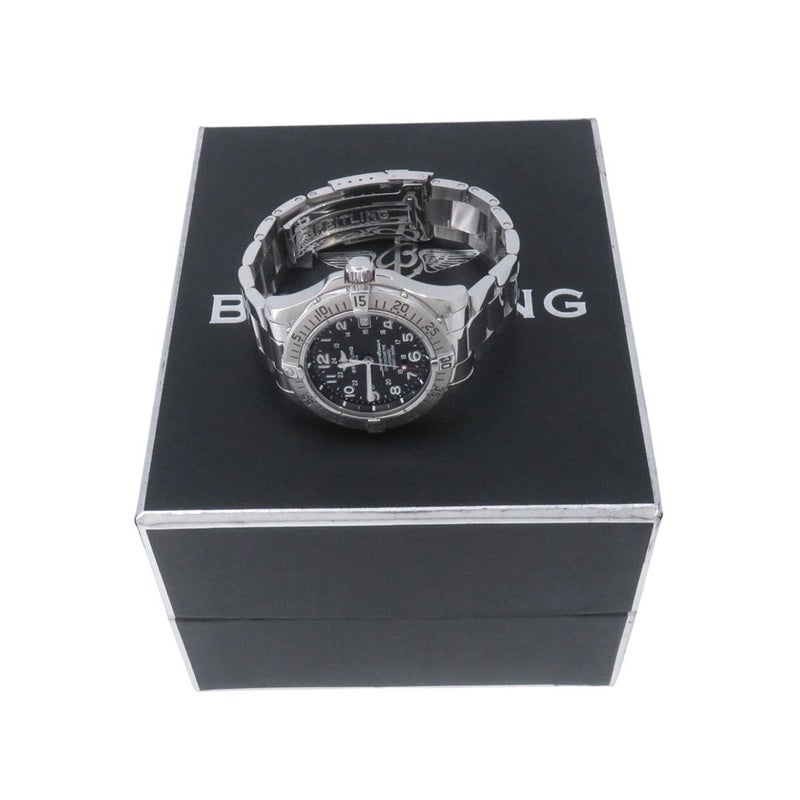 ブライトリング スーパーオーシャン A17360 BREITLING 腕時計 黒文字盤