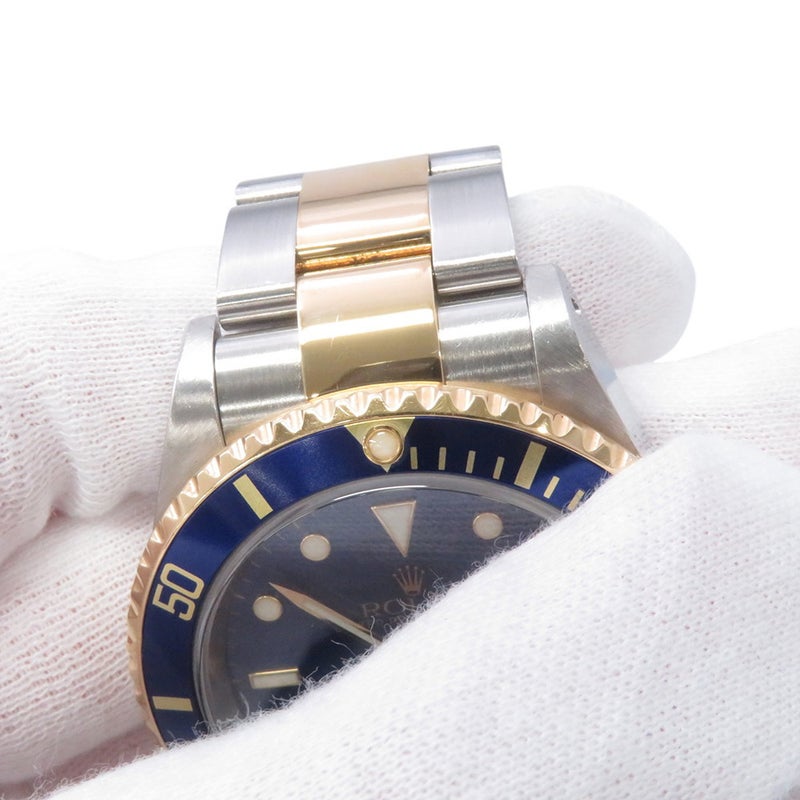 ロレックス サブマリーナ デイト コンビ Y番 SS/K18YG 16613LB ROLEX 腕時計 ブルー文字盤