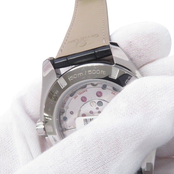 オメガ シーマスター アクアテラ 150M コーアクシャル GMT 231.10.43.22.01.001 OMEGA 腕時計 黒文字盤