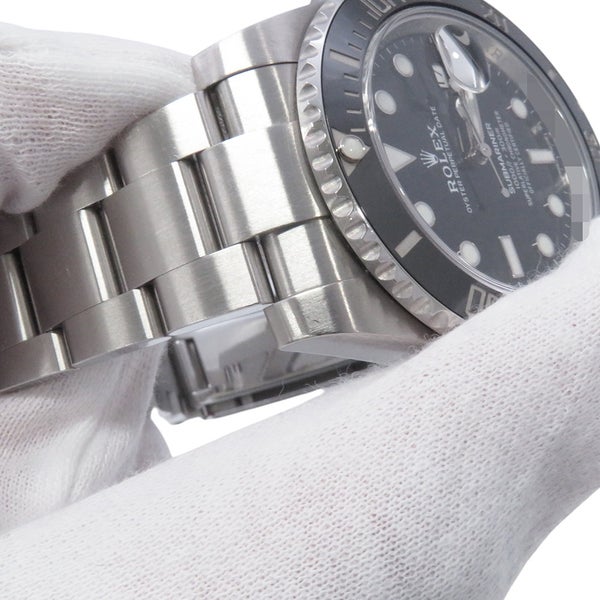 ロレックス サブマリーナ デイト ランダムシリアル ルーレット 116610LN ROLEX 腕時計 ウォッチ　黒文字盤