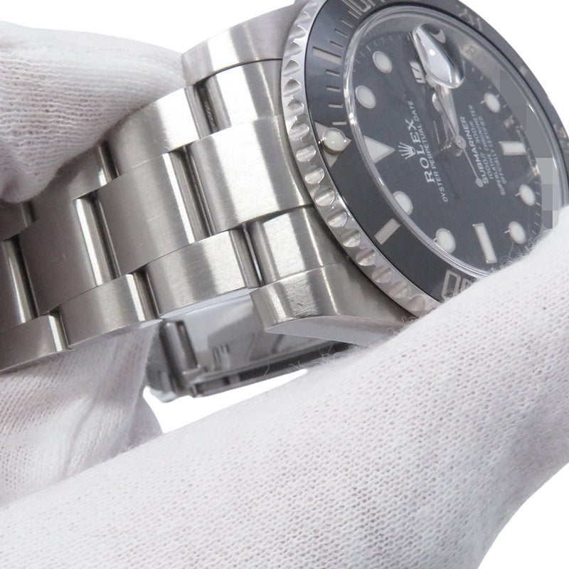 ロレックス サブマリーナ デイト ランダムシリアル ルーレット 116610LN ROLEX 腕時計 ウォッチ　黒文字盤