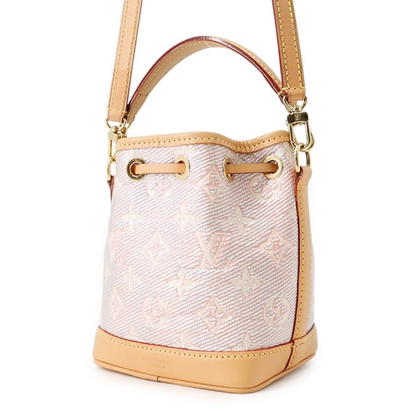 ルイヴィトン ハンドバッグ モノグラム・ラミネーテッド ジャカード ナノ・ノエ M82427 LOUIS VUITTON 2way セール品