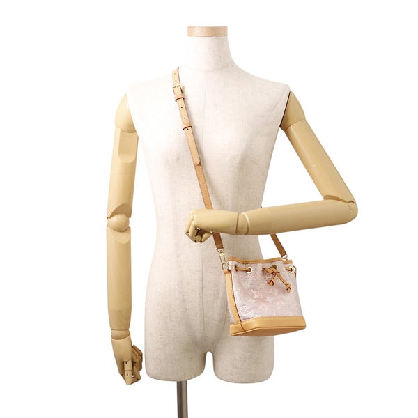 ルイヴィトン ハンドバッグ モノグラム・ラミネーテッド ジャカード ナノ・ノエ M82427 LOUIS VUITTON 2way セール品