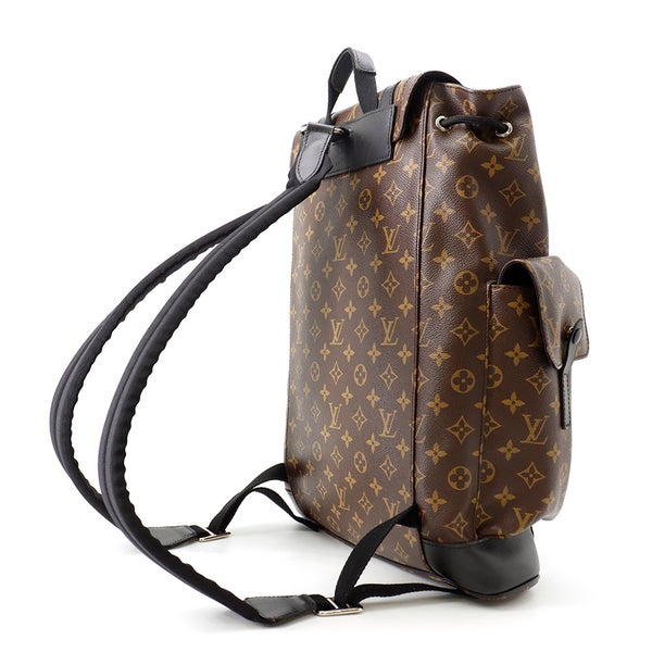 ルイヴィトン リュック モノグラム・マカサー クリストファーMM M43735 LOUIS VUITTON バックパック バッグ
