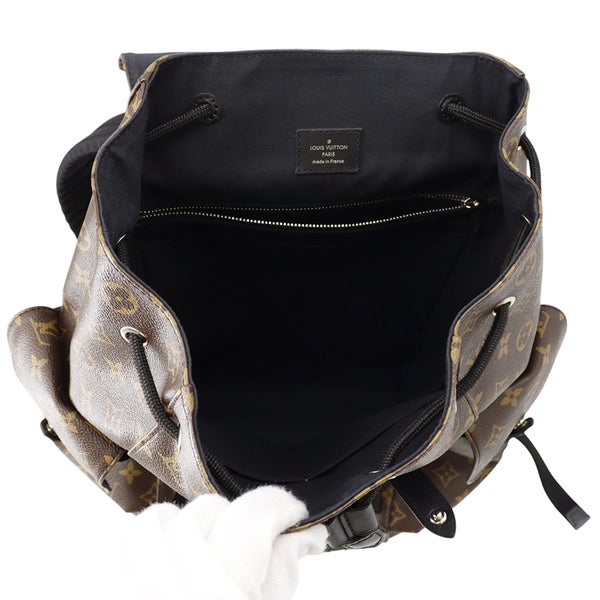 ルイヴィトン リュック モノグラム・マカサー クリストファーMM M43735 LOUIS VUITTON バックパック バッグ
