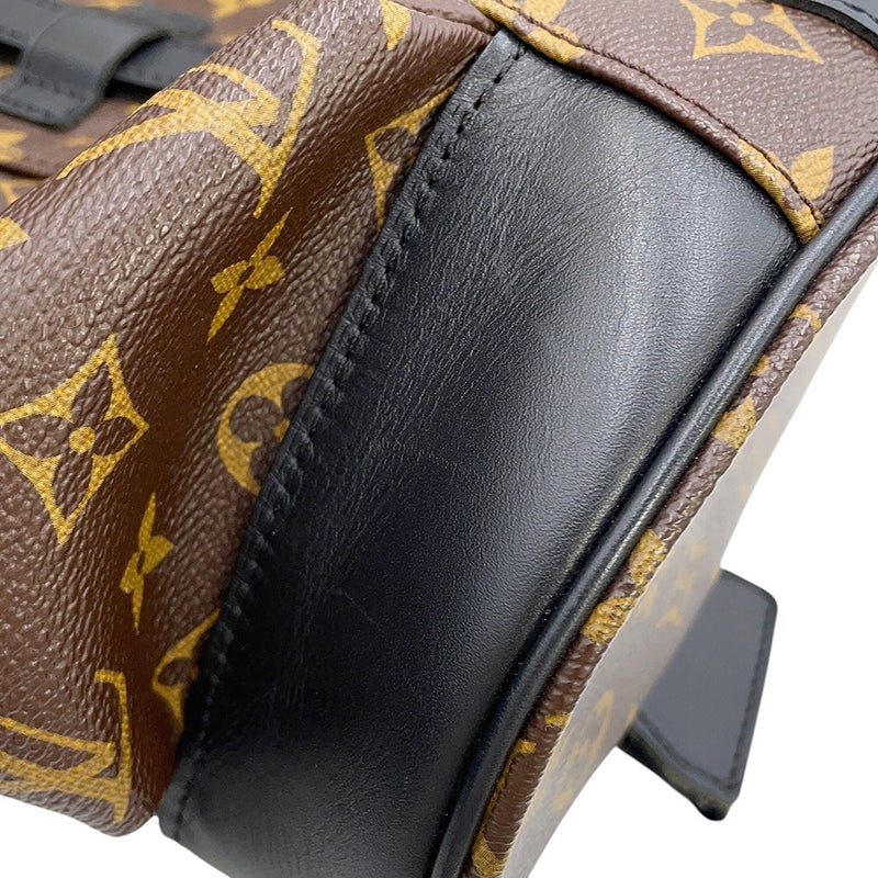 ルイヴィトン リュック モノグラム・マカサー クリストファーMM M43735 LOUIS VUITTON バックパック バッグ