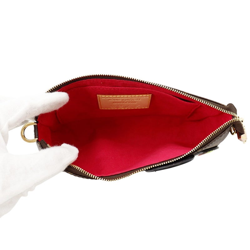 ルイ・ヴィトン ポーチ モノグラム・パンダ LV × TM ポシェット・アクセソワール M13440 LOUIS VUITTON 村上隆