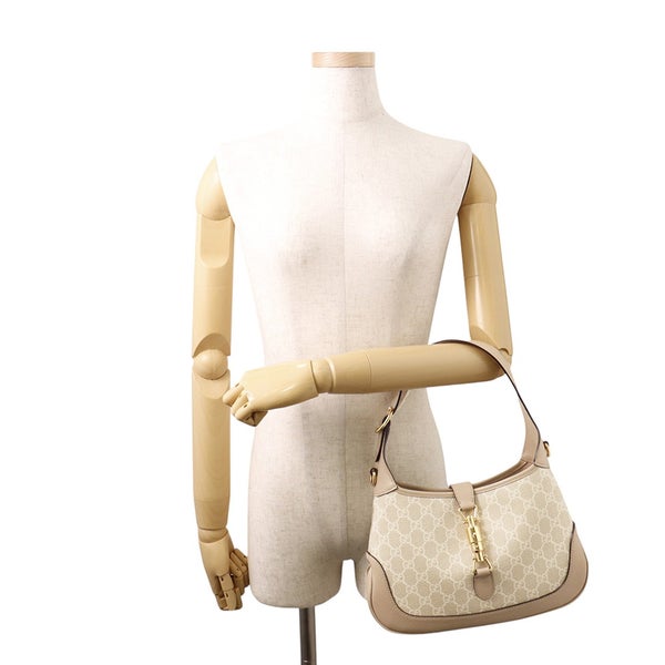 グッチ ハンドバッグ ジャッキー1961 GGスプリーム PVC/レザー 678843 GUCCI 3wayショルダー