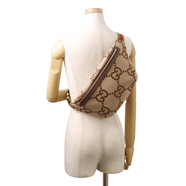 グッチ ボディバッグ ジャンボGG シェリーベルト ウエストバッグ 696031 GUCCI バッグ ベルトバッグ