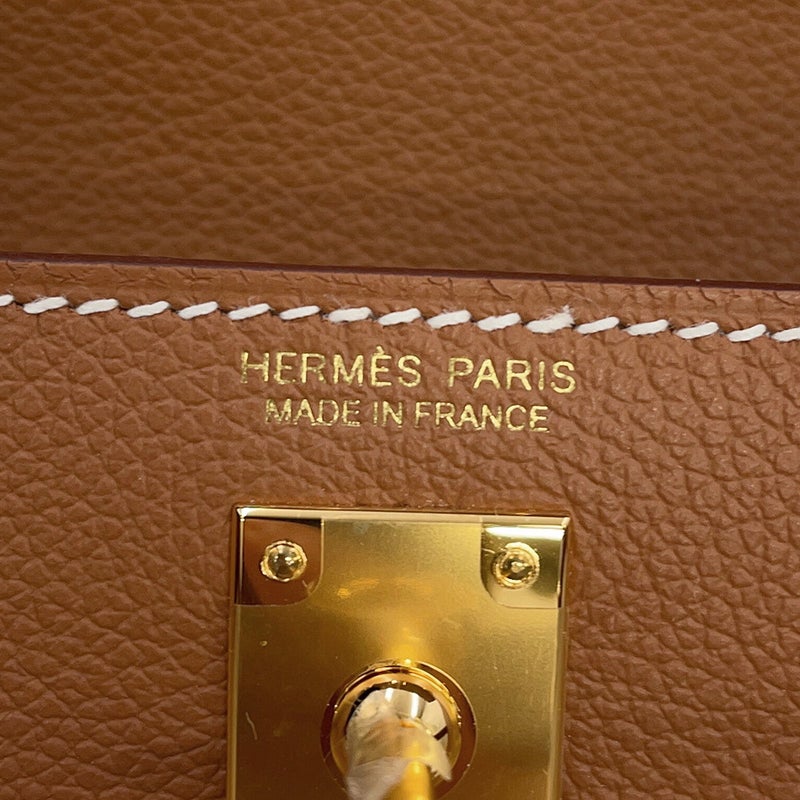 エルメス ショルダーバッグ ケリーダンス2 ゴールド/ゴールド金具 エバーカラー K刻印 HERMES クラッチ