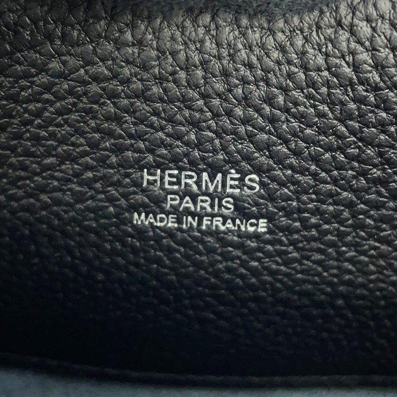 エルメス ショルダーバッグ ボリ－ド メッセンジャー ブラック/シルバー金具 トゴ G刻印 HERMES 黒