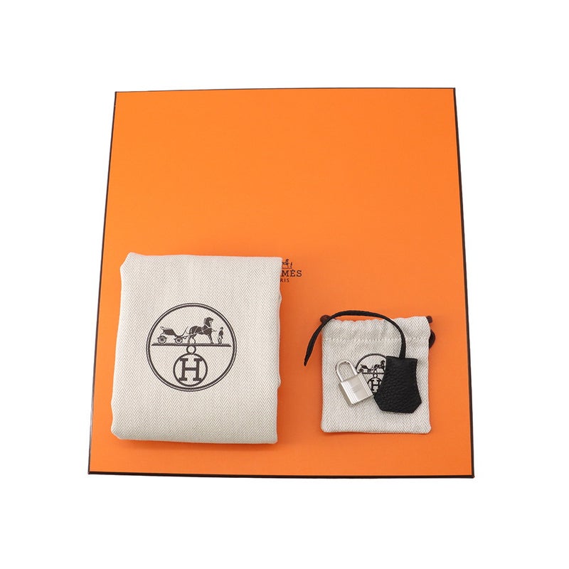 エルメス ショルダーバッグ ボリ－ド メッセンジャー ブラック/シルバー金具 トゴ G刻印 HERMES 黒
