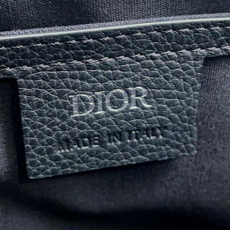クリスチャン・ディオール ショルダーバッグ サドル オブリーク 1ADME162YKS Christian Dior トロッター 黒