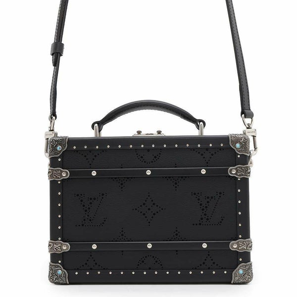 ルイヴィトン ハンドバッグ モノグラム LVダーツ ハンドル・トランク M11161 LOUIS VUITTON 2way 黒 ブラック