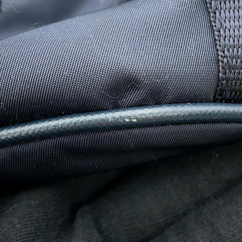 プラダ ボディバッグ ナイロン/レザー VA0994 PRADA ウエストポーチ メンズ