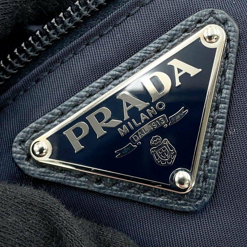 プラダ ボディバッグ ナイロン/レザー VA0994 PRADA ウエストポーチ メンズ