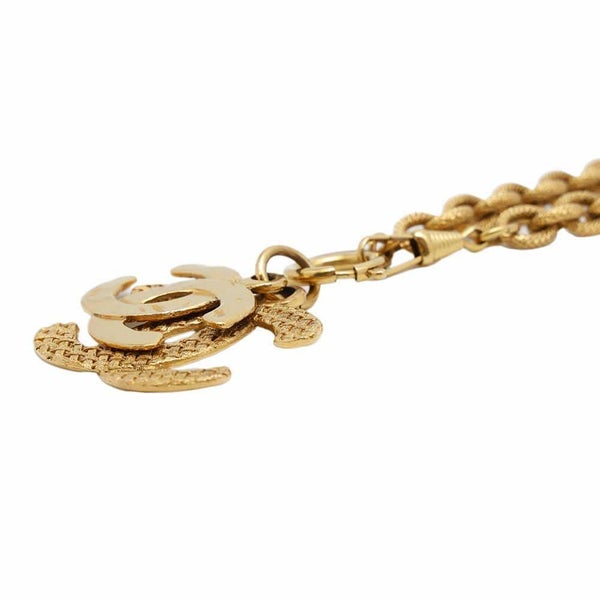 シャネル ロングネックレス ダブルココマーク メタル 2 9 CHANEL アクセサリー