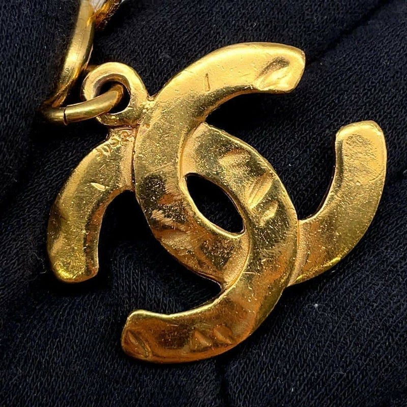 シャネル ロングネックレス ダブルココマーク メタル 2 9 CHANEL アクセサリー