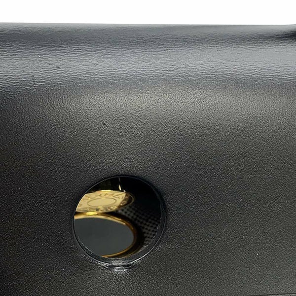 エルメス エールバッグジップPM ルトゥルネ ブラック/ゴールド金具トワルアッシュベルリンヌ/ヴァッシュハンター U刻印 黒