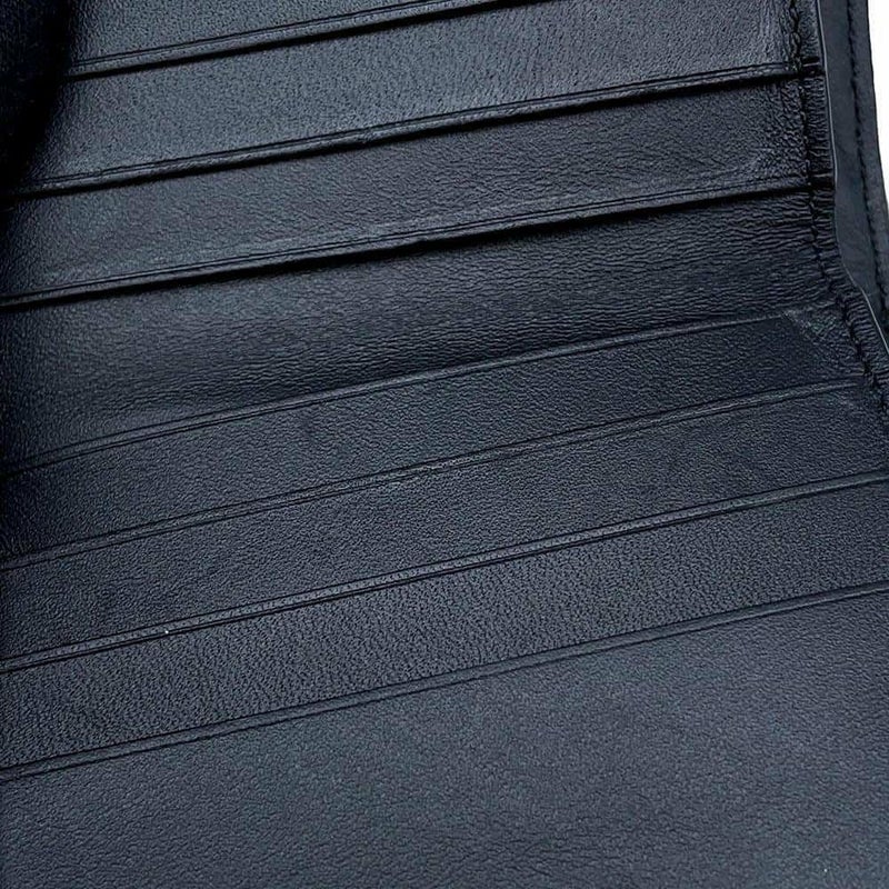 ロエベ 二つ折り財布 リピート コンパクト ジップウォレット C499Z41X04 LOEWE 財布 黒