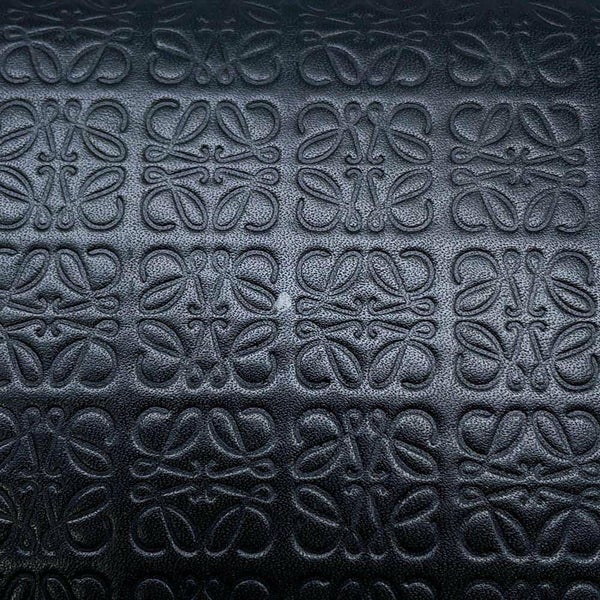 ロエベ 二つ折り財布 リピート コンパクト ジップウォレット C499Z41X04 LOEWE 財布 黒