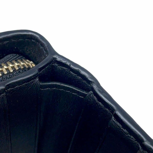 ロエベ 二つ折り財布 リピート コンパクト ジップウォレット C499Z41X04 LOEWE 財布 黒