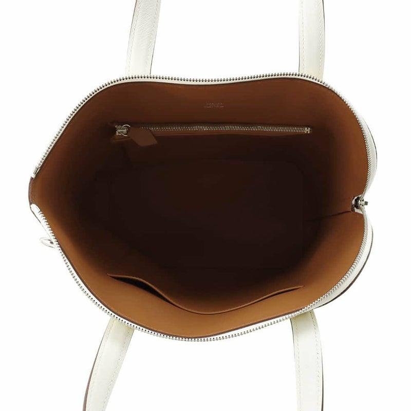 エルメス トートバッグ トランザット セーラー ブラン/ゴールド/ジョーヌナプル/シルバー金具 エバーカラー/スイフト D刻印