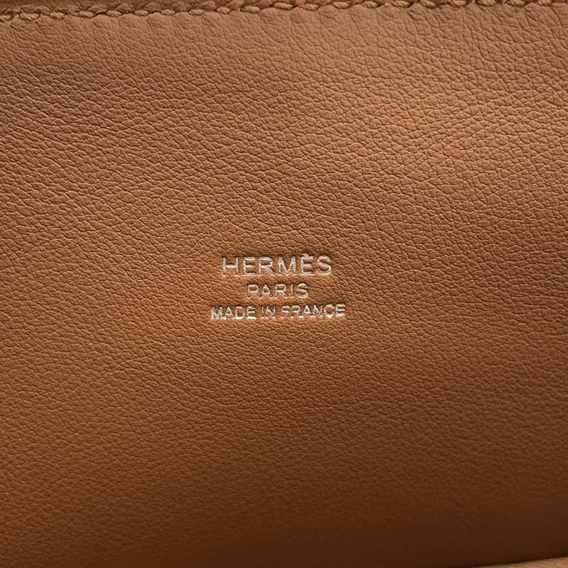 エルメス トートバッグ トランザット セーラー ブラン/ゴールド/ジョーヌナプル/シルバー金具 エバーカラー/スイフト D刻印