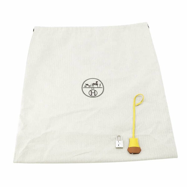 エルメス トートバッグ トランザット セーラー ブラン/ゴールド/ジョーヌナプル/シルバー金具 エバーカラー/スイフト D刻印