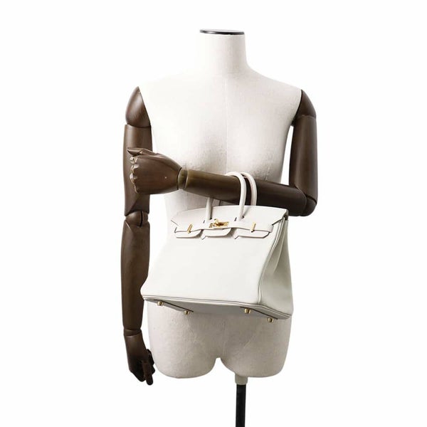 エルメス バーキン25 グリスペール/ゴールド金具 トゴ B刻印 HERMES Birkin ハンドバッグ