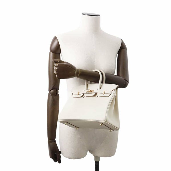 エルメス バーキン25 ベトン/ゴールド金具 スイフト W刻印 HERMES Birkin ハンドバッグ